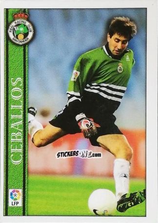 Figurina Ceballos - Las Fichas De La Liga 2000-2001 n. 298 - Mundicromo