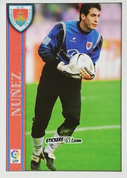 Figurina Nuñez - Las Fichas De La Liga 2000-2001 n. 319 - Mundicromo