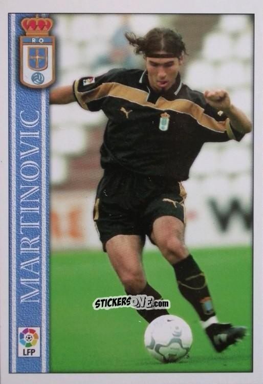Cromo Martinovic - Las Fichas De La Liga 2000-2001 n. 346 - Mundicromo