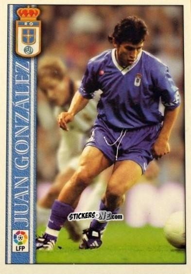 Cromo Juan Gonzalez - Las Fichas De La Liga 2000-2001 n. 357 - Mundicromo