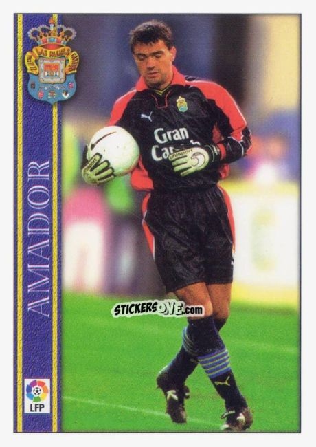 Figurina Amador - Las Fichas De La Liga 2000-2001 n. 362 - Mundicromo