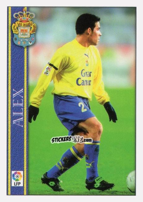 Figurina Alex - Las Fichas De La Liga 2000-2001 n. 363 - Mundicromo