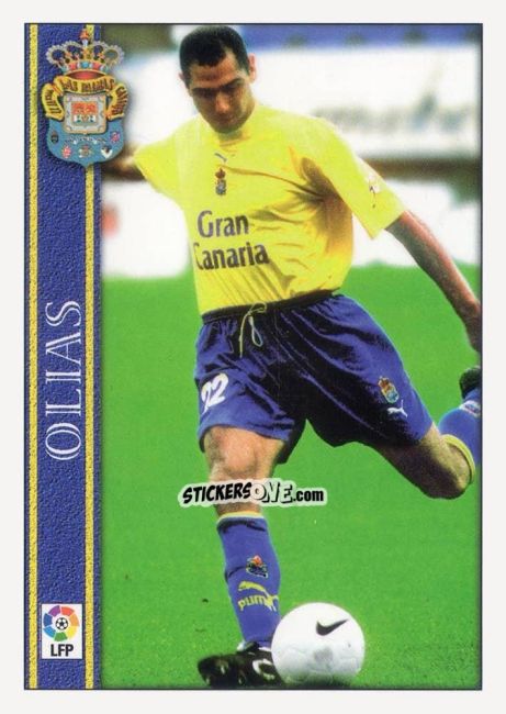 Figurina Olias - Las Fichas De La Liga 2000-2001 n. 364 - Mundicromo