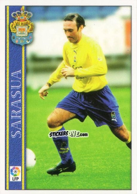 Figurina Sarasua - Las Fichas De La Liga 2000-2001 n. 366 - Mundicromo