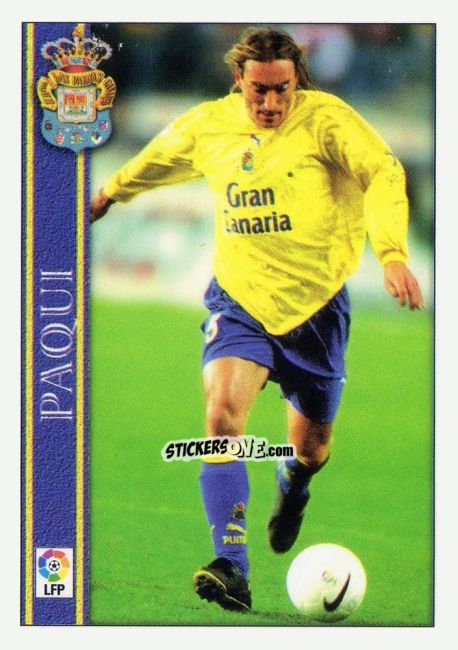 Figurina Paqui - Las Fichas De La Liga 2000-2001 n. 367 - Mundicromo
