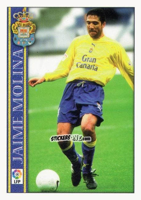 Figurina J.Molina - Las Fichas De La Liga 2000-2001 n. 369 - Mundicromo