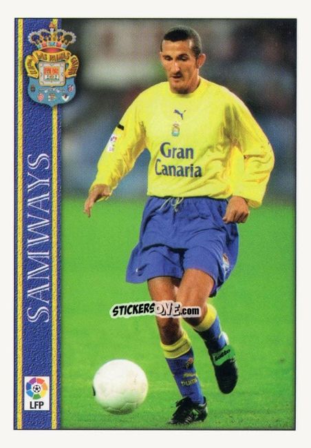 Figurina Samways - Las Fichas De La Liga 2000-2001 n. 370 - Mundicromo