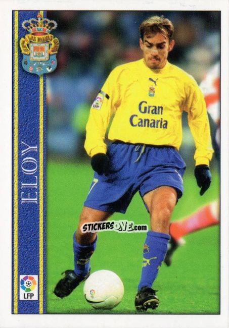 Figurina Eloy - Las Fichas De La Liga 2000-2001 n. 377 - Mundicromo