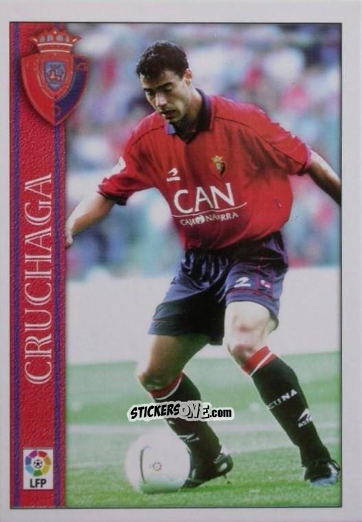 Figurina Cruchaga - Las Fichas De La Liga 2000-2001 n. 384 - Mundicromo