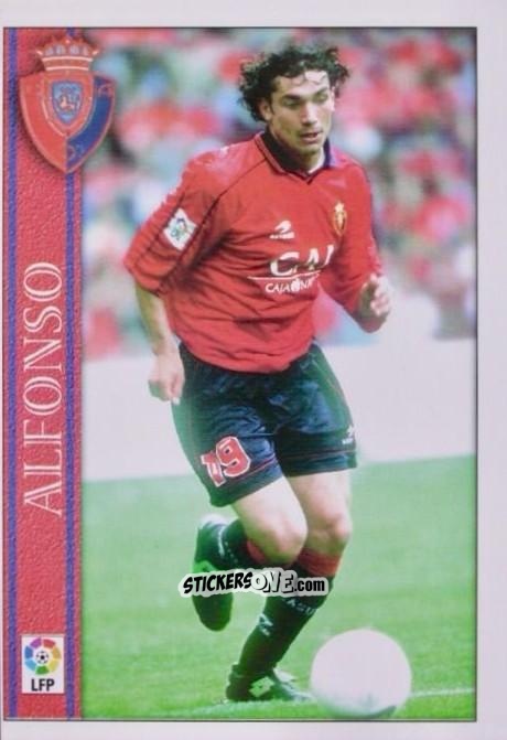 Figurina Alfonso - Las Fichas De La Liga 2000-2001 n. 391 - Mundicromo