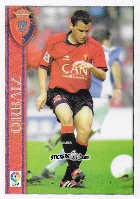 Figurina Orbaiz - Las Fichas De La Liga 2000-2001 n. 393a - Mundicromo