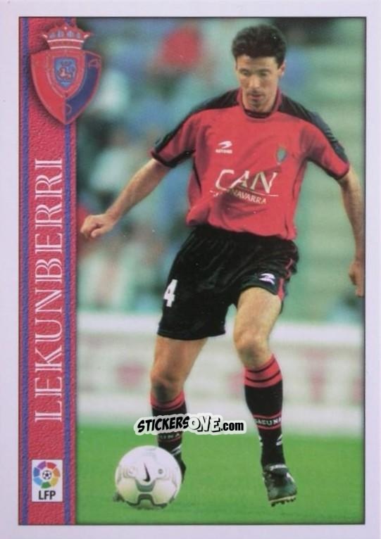 Figurina Lekumberri - Las Fichas De La Liga 2000-2001 n. 394 - Mundicromo