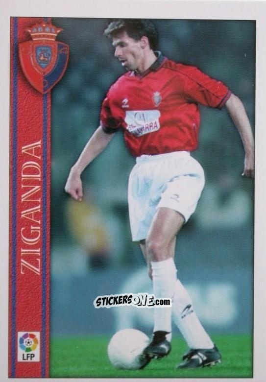 Sticker Ziganda - Las Fichas De La Liga 2000-2001 n. 397 - Mundicromo