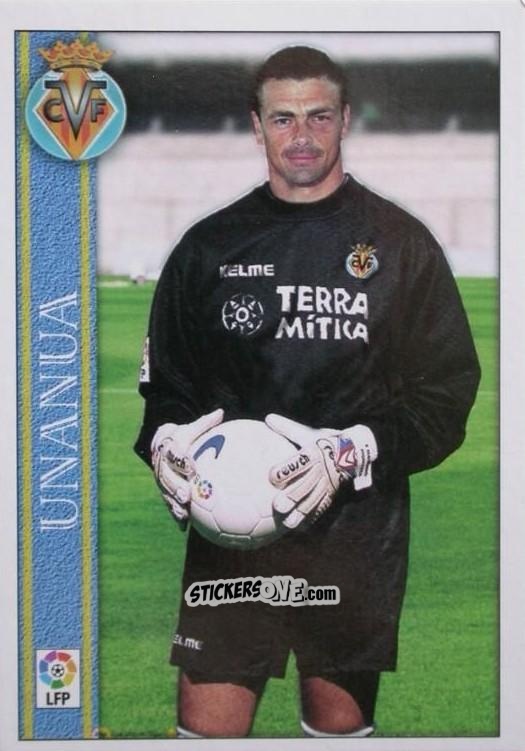 Sticker Unanua - Las Fichas De La Liga 2000-2001 n. 404 - Mundicromo