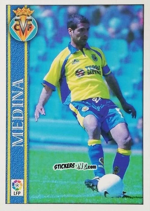 Figurina Medina - Las Fichas De La Liga 2000-2001 n. 408 - Mundicromo