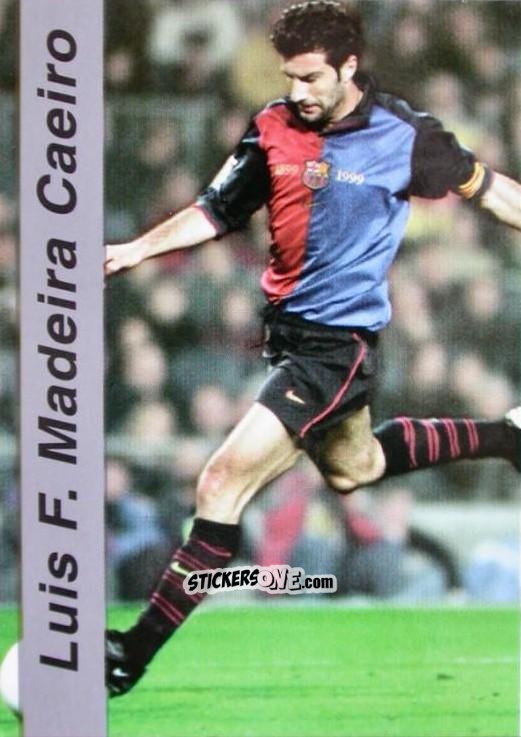 Cromo Figo - Las Fichas De La Liga 2000-2001 n. 433 - Mundicromo