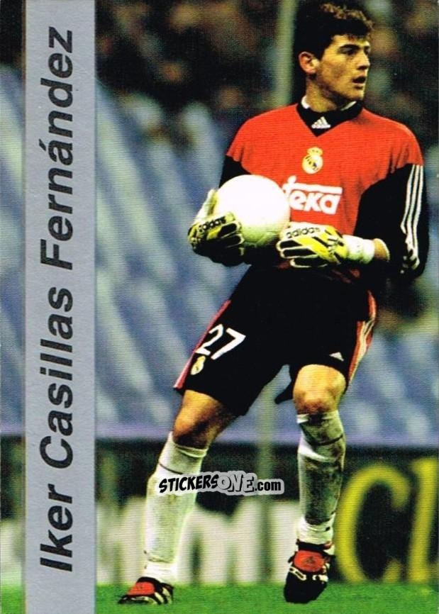 Figurina Casillas - Las Fichas De La Liga 2000-2001 n. 436 - Mundicromo