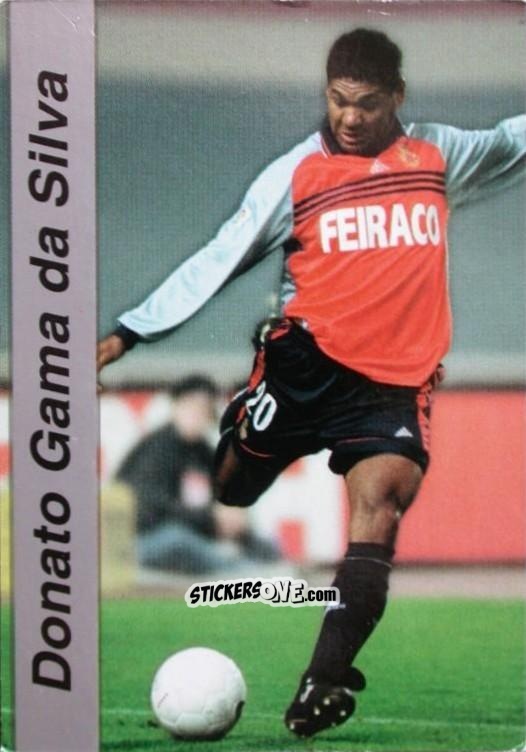 Cromo Donato - Las Fichas De La Liga 2000-2001 n. 454 - Mundicromo