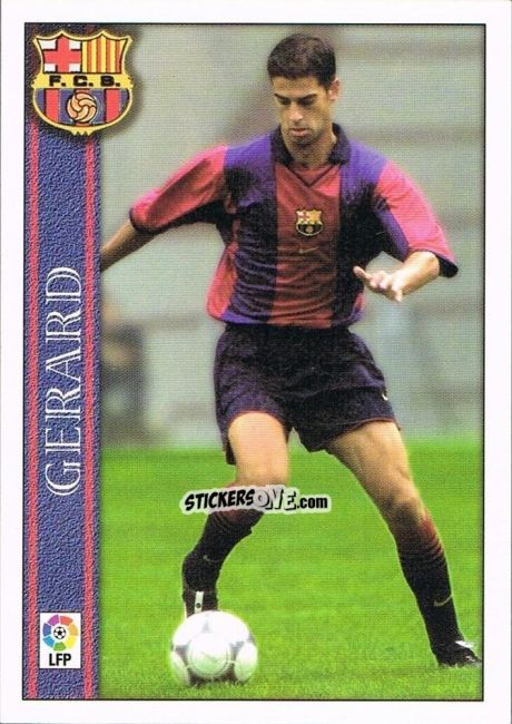 Figurina Gerard - Las Fichas De La Liga 2000-2001 n. 483 - Mundicromo