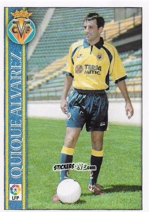 Figurina Q.Alvarez - Las Fichas De La Liga 2000-2001 n. 499 - Mundicromo