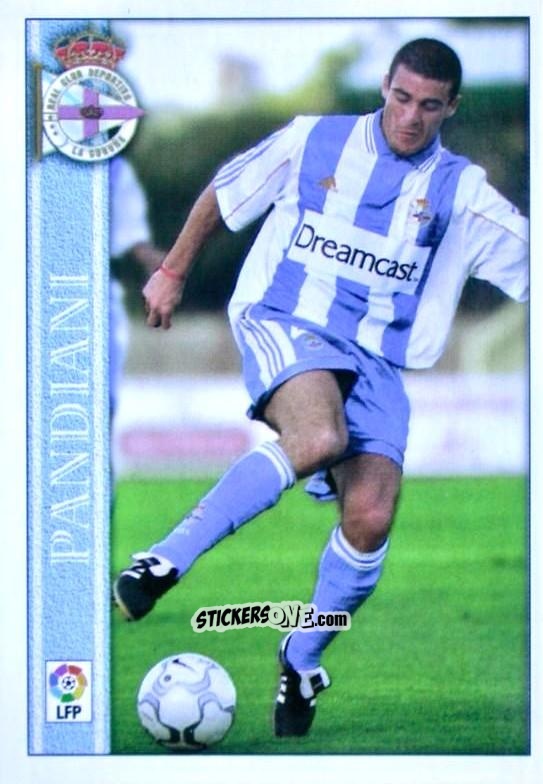 Figurina Pandiani - Las Fichas De La Liga 2000-2001 n. 506 - Mundicromo