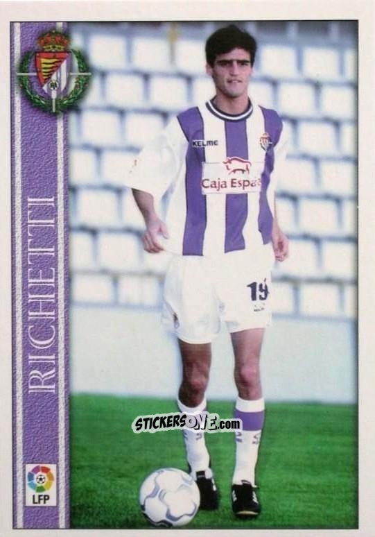 Sticker Richetti - Las Fichas De La Liga 2000-2001 n. 508 - Mundicromo