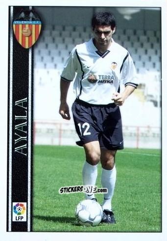 Figurina Ayala - Las Fichas De La Liga 2000-2001 n. 525 - Mundicromo