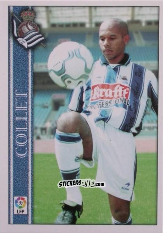 Cromo Collet - Las Fichas De La Liga 2000-2001 n. 526 - Mundicromo