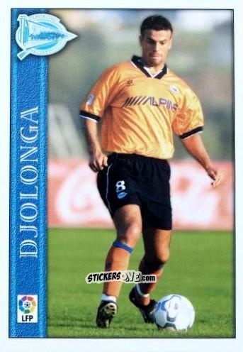 Cromo Djolonga - Las Fichas De La Liga 2000-2001 n. 533 - Mundicromo