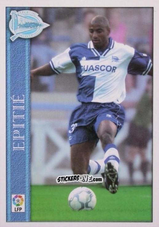 Cromo Epitié - Las Fichas De La Liga 2000-2001 n. 534 - Mundicromo