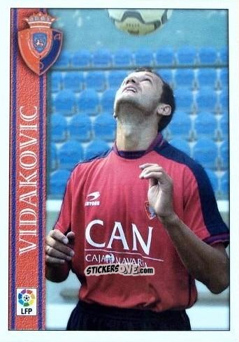 Figurina Vidakovic - Las Fichas De La Liga 2000-2001 n. 538 - Mundicromo