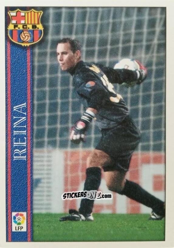 Sticker Pepe Reina - Las Fichas De La Liga 2000-2001 n. 541 - Mundicromo
