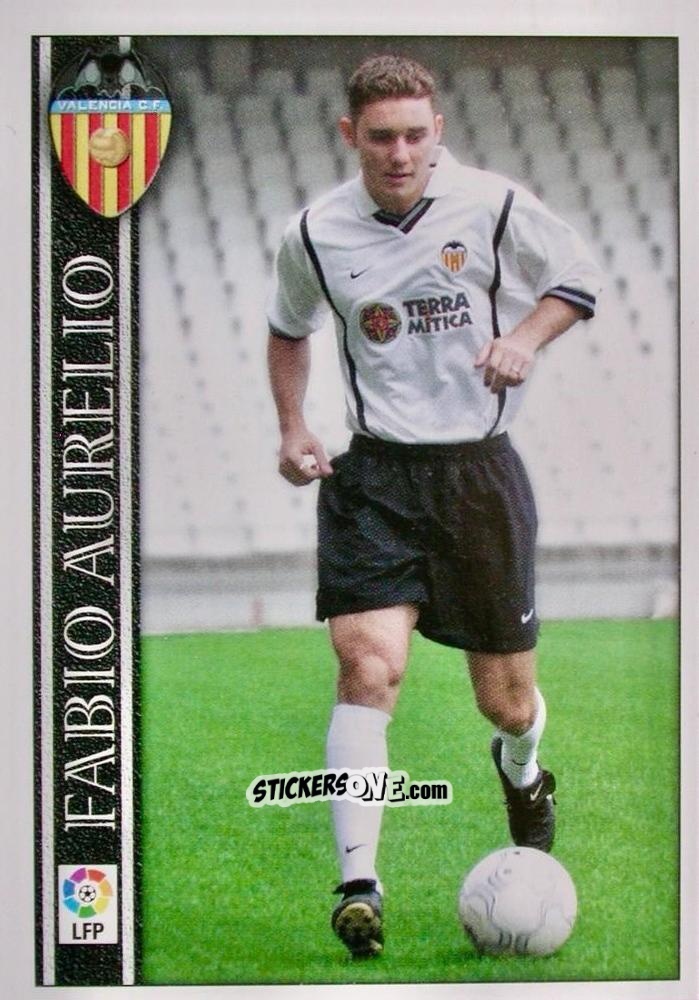 Sticker F.Aurelio - Las Fichas De La Liga 2000-2001 n. 542 - Mundicromo