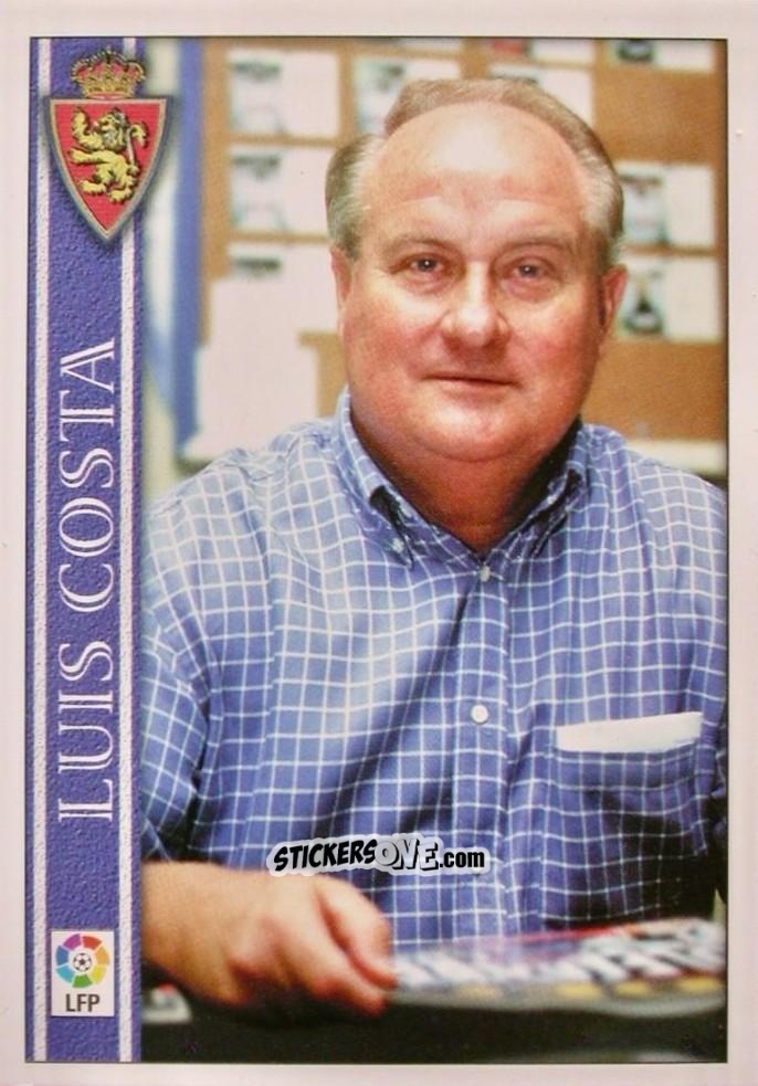 Sticker L. Costa - Las Fichas De La Liga 2000-2001 n. 543 - Mundicromo