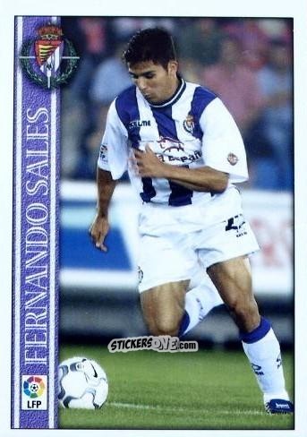 Sticker F. Sales - Las Fichas De La Liga 2000-2001 n. 547 - Mundicromo