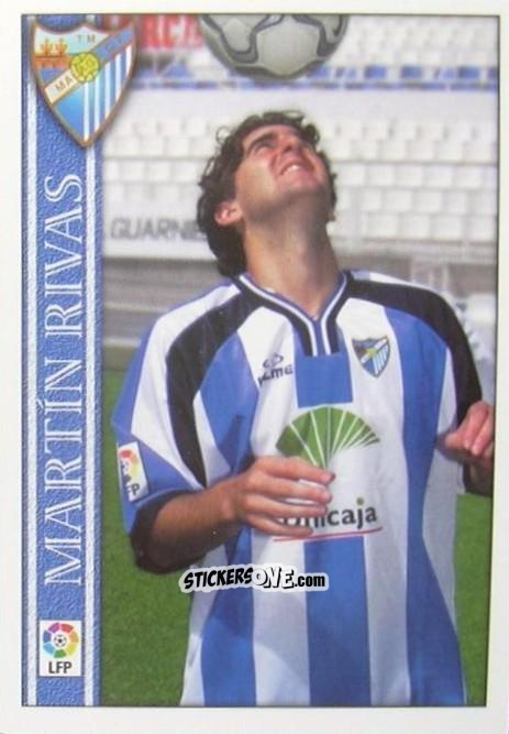 Sticker M. Rivas - Las Fichas De La Liga 2000-2001 n. 557 - Mundicromo