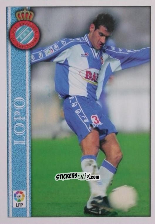 Sticker Lopo - Las Fichas De La Liga 2000-2001 n. 562 - Mundicromo