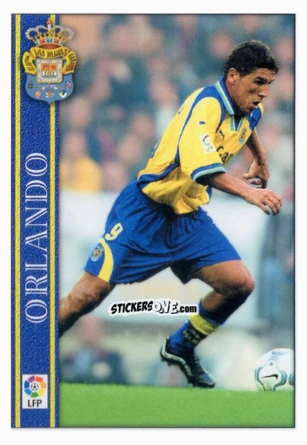 Figurina Orlando - Las Fichas De La Liga 2000-2001 n. 579 - Mundicromo
