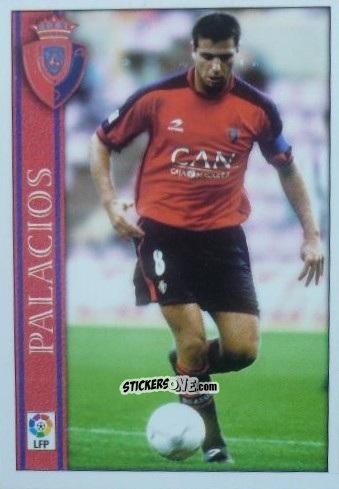Figurina Palacios - Las Fichas De La Liga 2000-2001 n. 582 - Mundicromo
