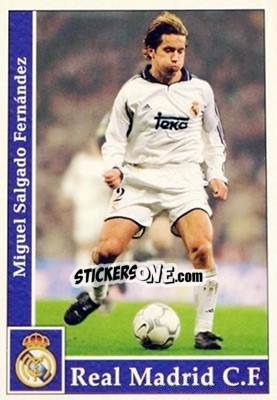 Figurina M.Salgado - Las Fichas De La Liga 2001-2002 n. 8 - Mundicromo