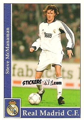 Cromo McManaman - Las Fichas De La Liga 2001-2002 n. 14 - Mundicromo