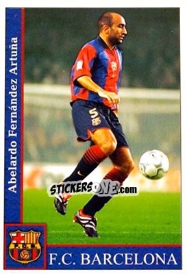 Figurina Abelardo - Las Fichas De La Liga 2001-2002 n. 69 - Mundicromo