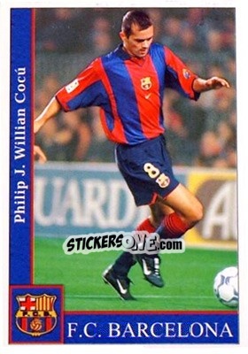 Figurina Cocu - Las Fichas De La Liga 2001-2002 n. 71 - Mundicromo