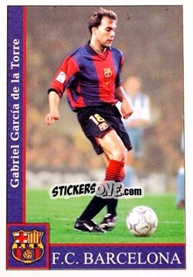 Figurina Gabri - Las Fichas De La Liga 2001-2002 n. 73 - Mundicromo