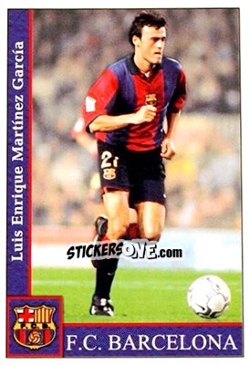 Figurina L.Enrique - Las Fichas De La Liga 2001-2002 n. 74 - Mundicromo
