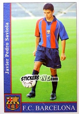 Sticker Saviola - Las Fichas De La Liga 2001-2002 n. 82 - Mundicromo