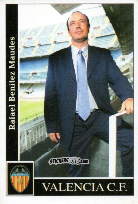 Cromo Benitez - Las Fichas De La Liga 2001-2002 n. 86 - Mundicromo