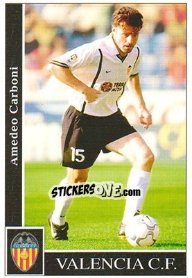 Figurina Carboni - Las Fichas De La Liga 2001-2002 n. 92 - Mundicromo