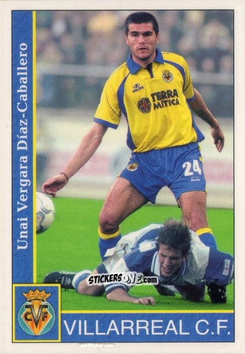Sticker Unai - Las Fichas De La Liga 2001-2002 n. 135 - Mundicromo