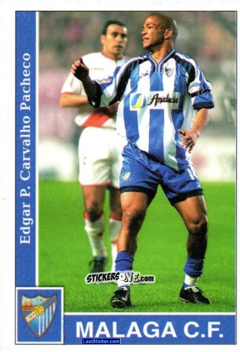 Sticker Edgar - Las Fichas De La Liga 2001-2002 n. 164 - Mundicromo